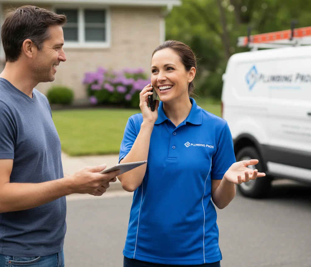 Grant Plumbing customer support in Woodward